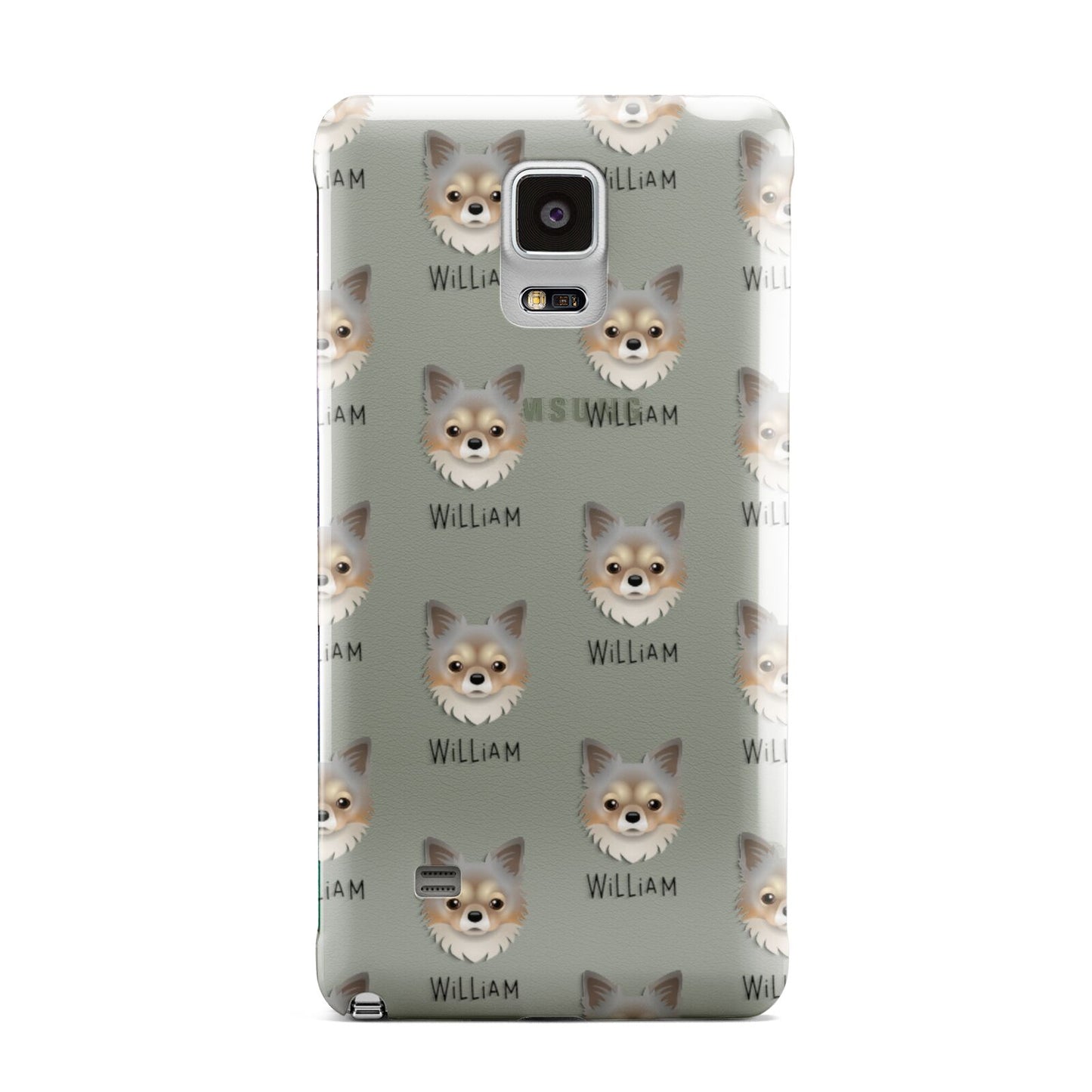 Chorkie Icon with Name Samsung Galaxy Note 4 Case
