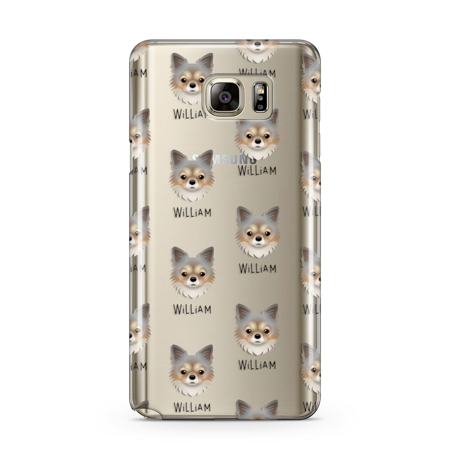 Chorkie Icon with Name Samsung Galaxy Note 5 Case