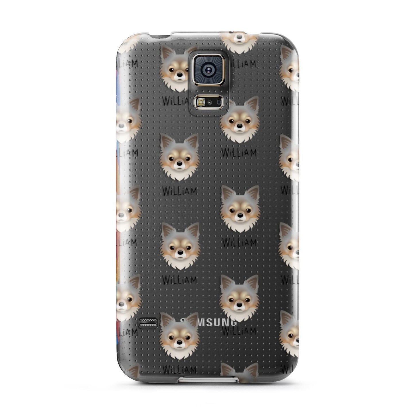 Chorkie Icon with Name Samsung Galaxy S5 Case