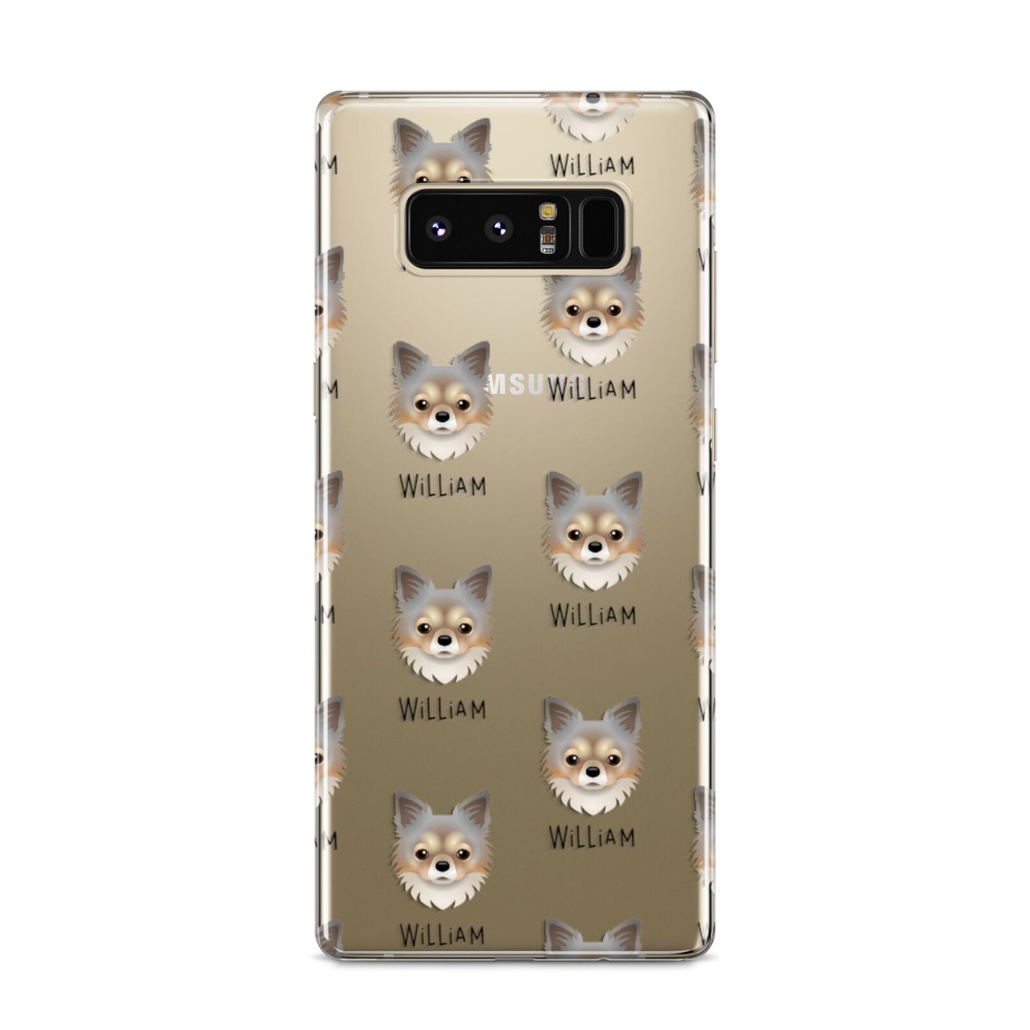 Chorkie Icon with Name Samsung Galaxy S8 Case