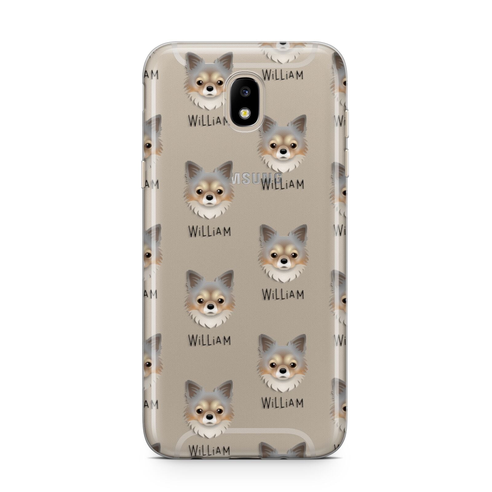 Chorkie Icon with Name Samsung J5 2017 Case