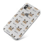 Chorkie Icon with Name iPhone X Bumper Case on Silver iPhone