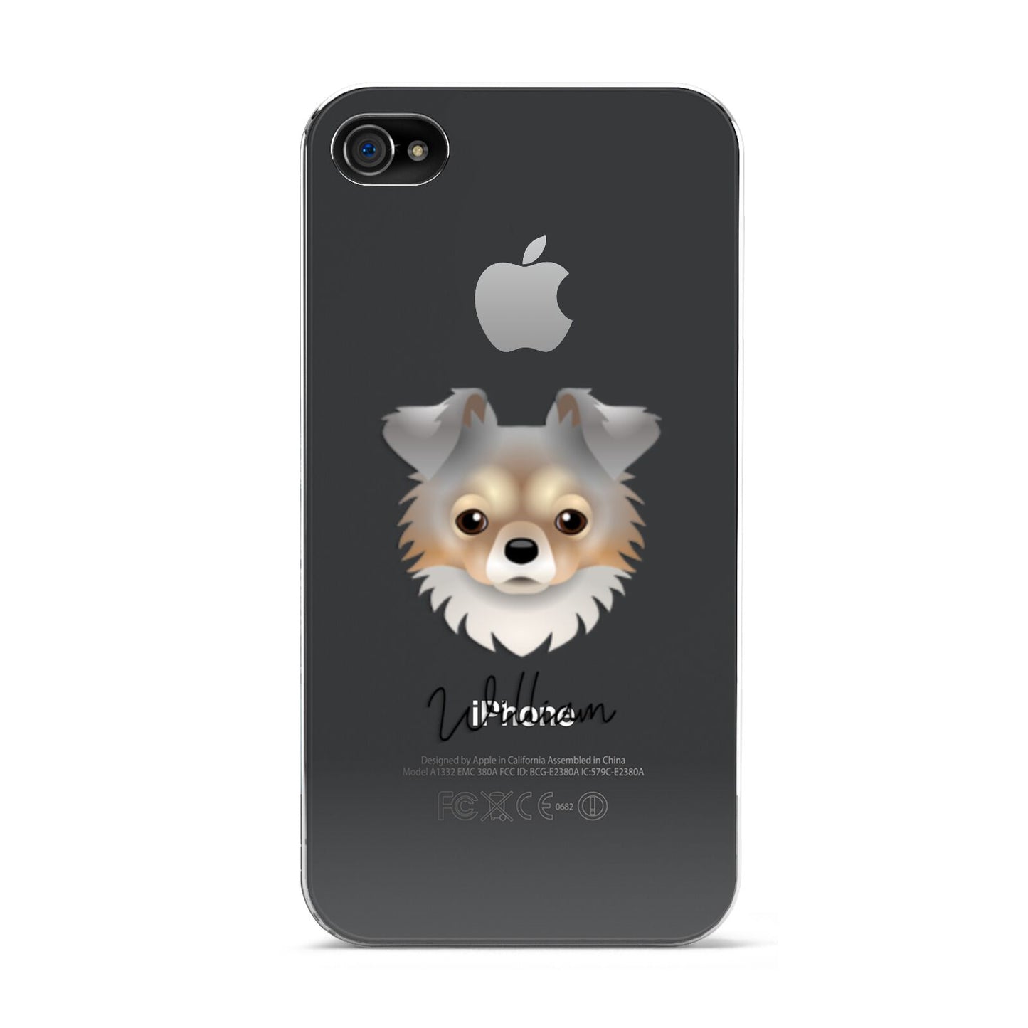 Chorkie Personalised Apple iPhone 4s Case
