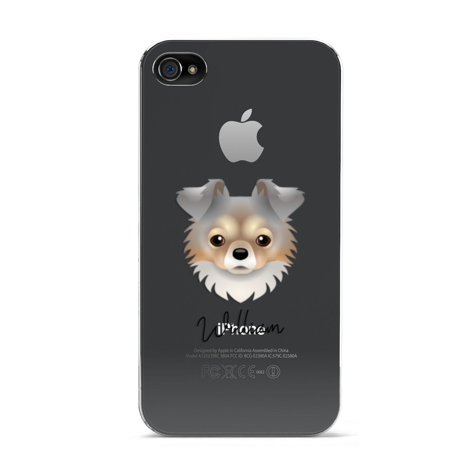 Chorkie Personalised Apple iPhone 4s Case