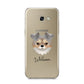 Chorkie Personalised Samsung Galaxy A5 2017 Case on gold phone