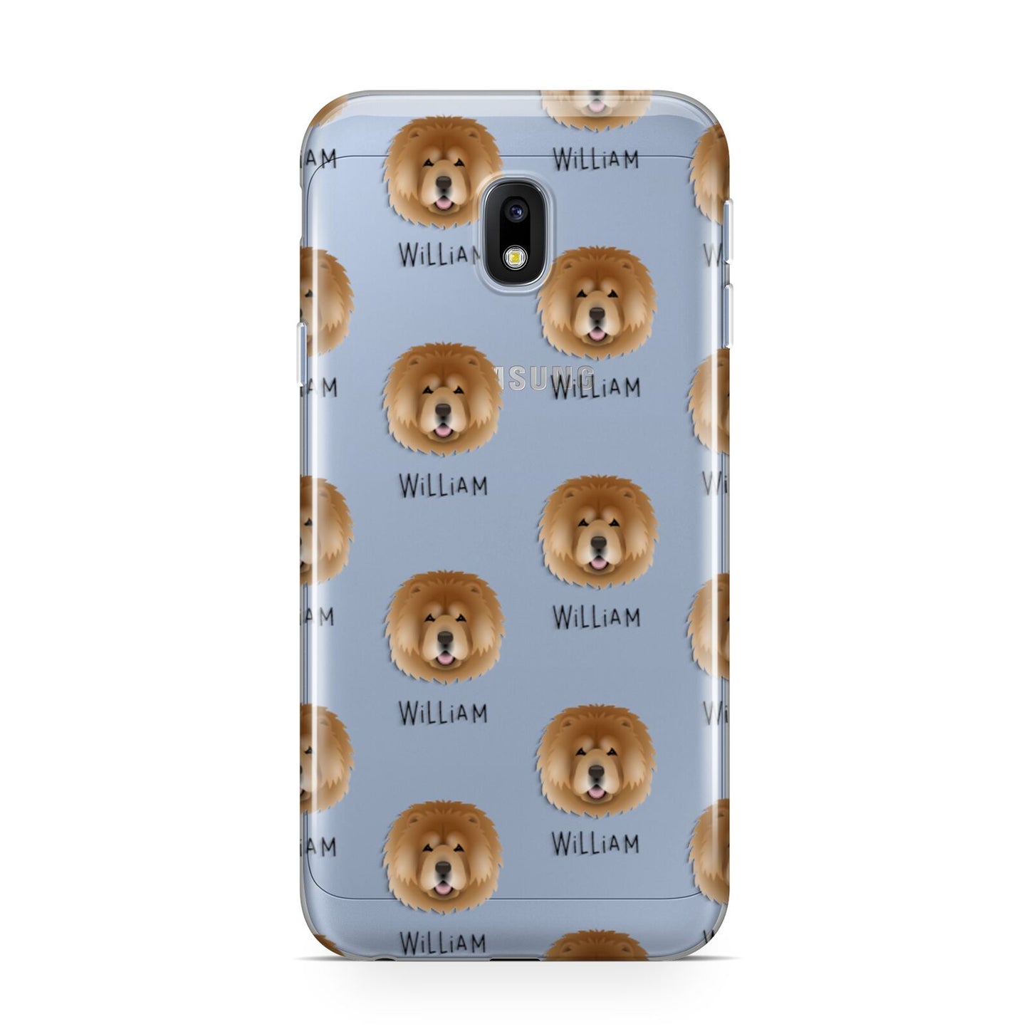 Chow Chow Icon with Name Samsung Galaxy J3 2017 Case