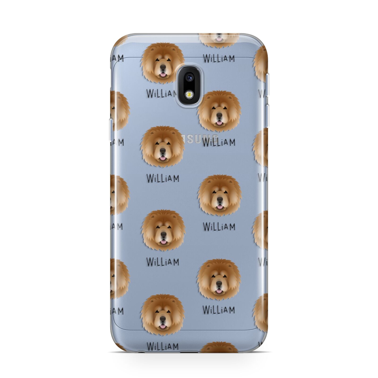 Chow Chow Icon with Name Samsung Galaxy J3 2017 Case