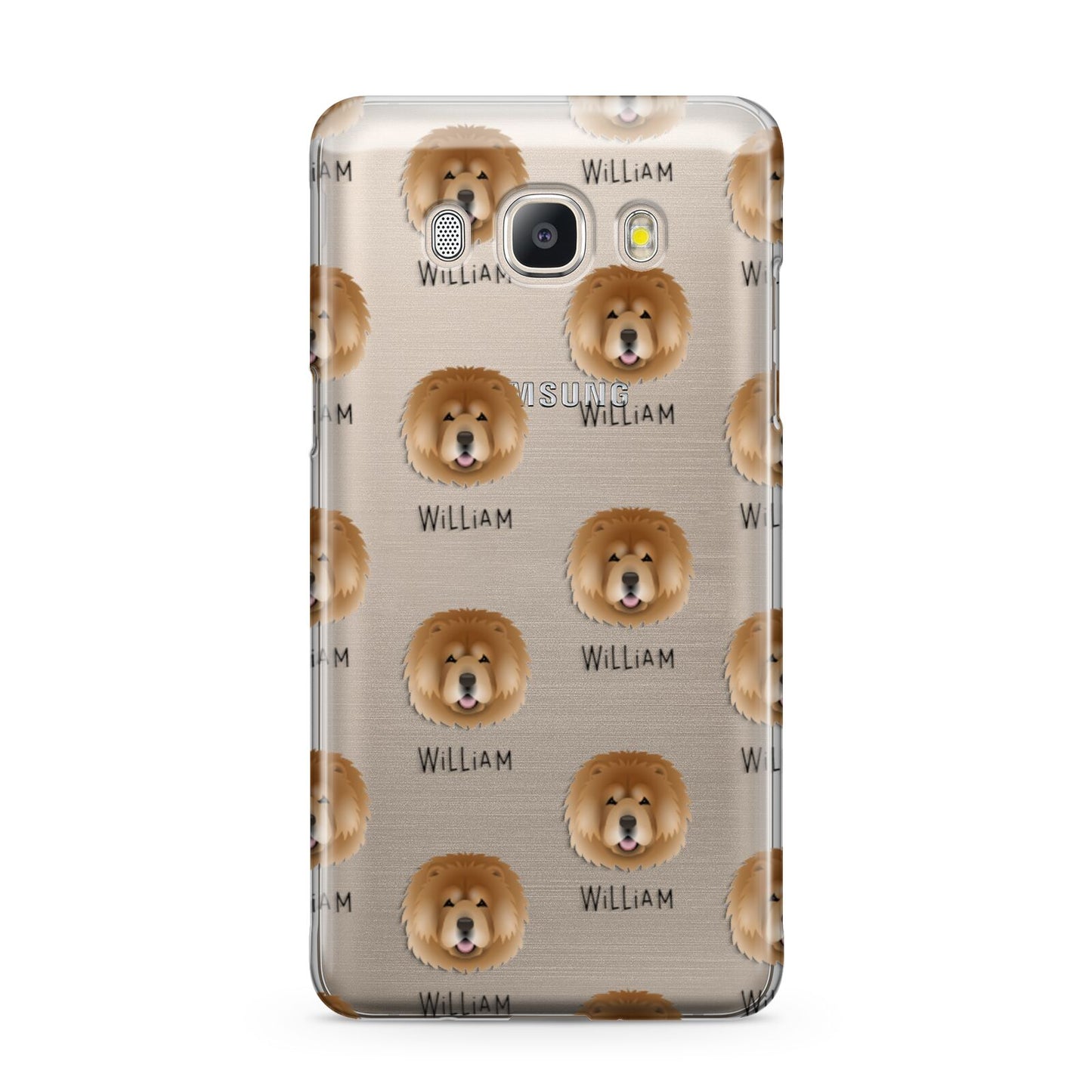 Chow Chow Icon with Name Samsung Galaxy J5 2016 Case