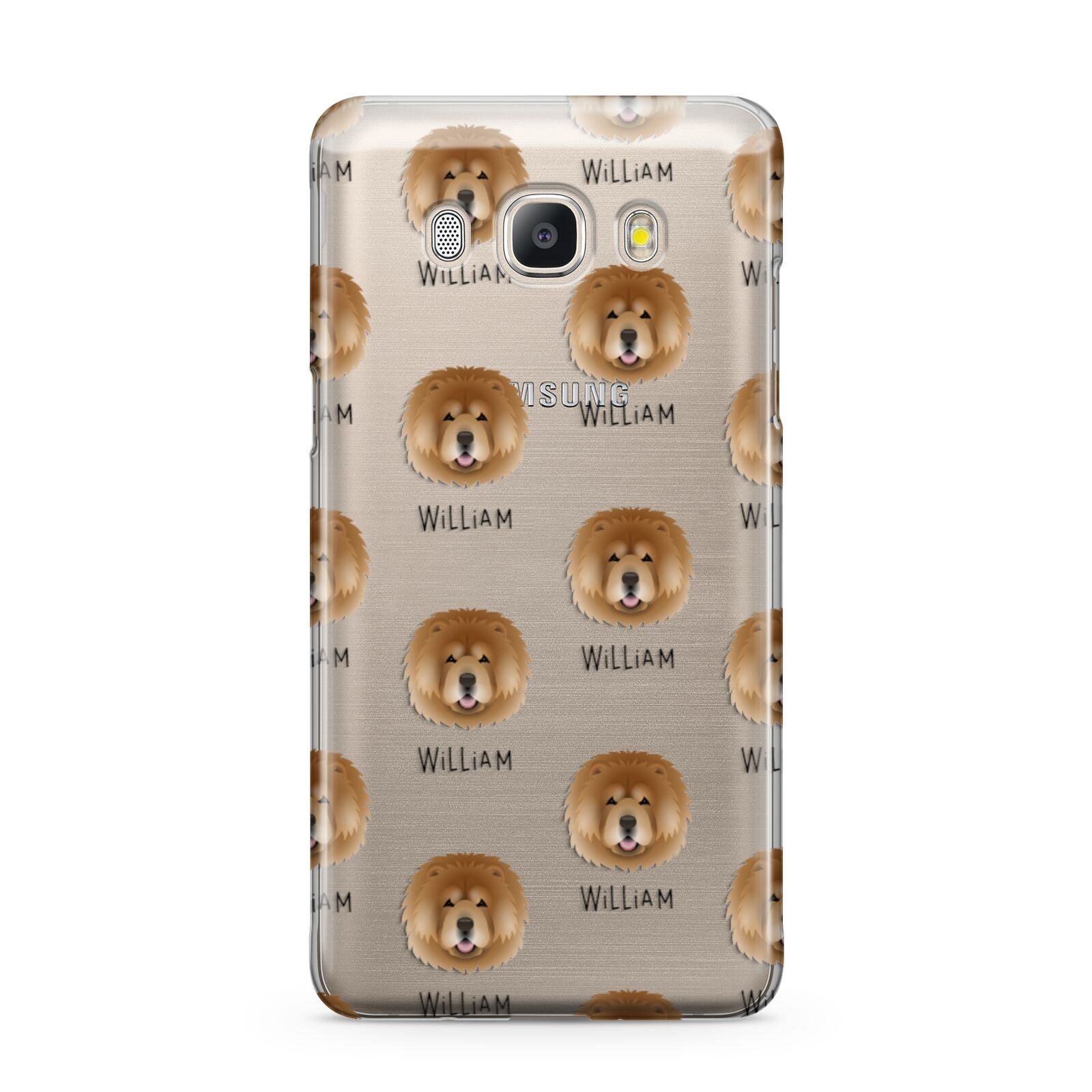 Chow Chow Icon with Name Samsung Galaxy J5 2016 Case