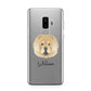 Chow Chow Personalised Samsung Galaxy S9 Plus Case on Silver phone