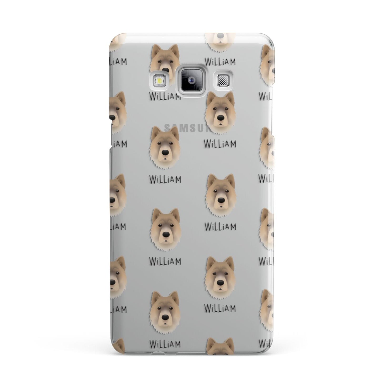 Chow Shepherd Icon with Name Samsung Galaxy A7 2015 Case