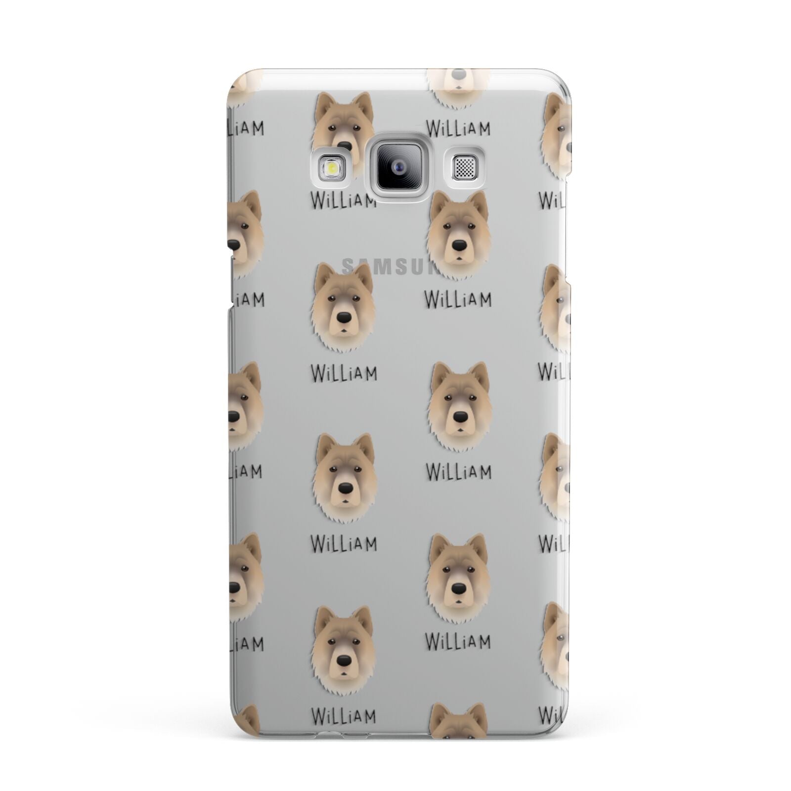 Chow Shepherd Icon with Name Samsung Galaxy A7 2015 Case
