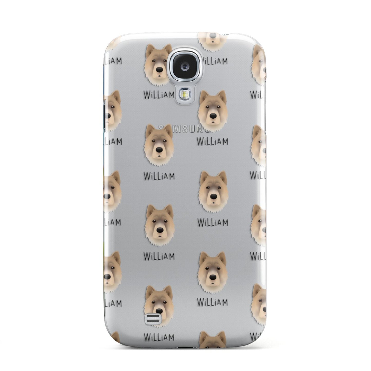 Chow Shepherd Icon with Name Samsung Galaxy S4 Case