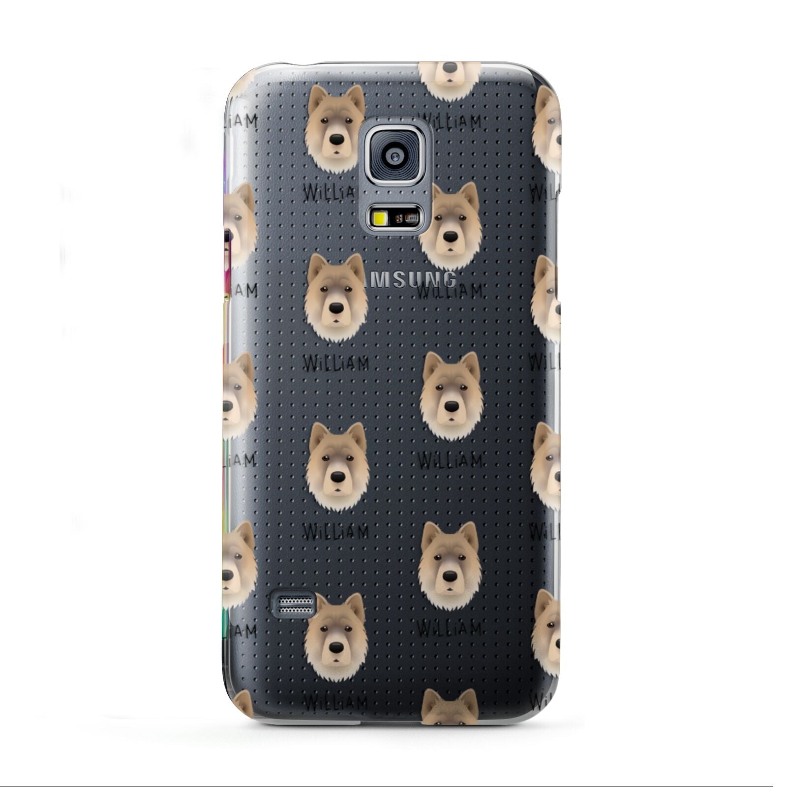 Chow Shepherd Icon with Name Samsung Galaxy S5 Mini Case
