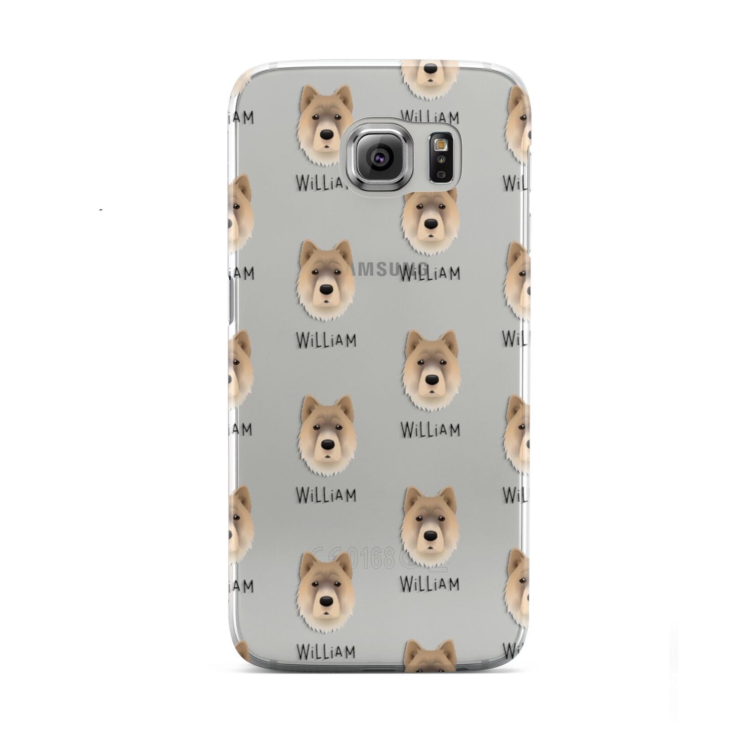 Chow Shepherd Icon with Name Samsung Galaxy S6 Case