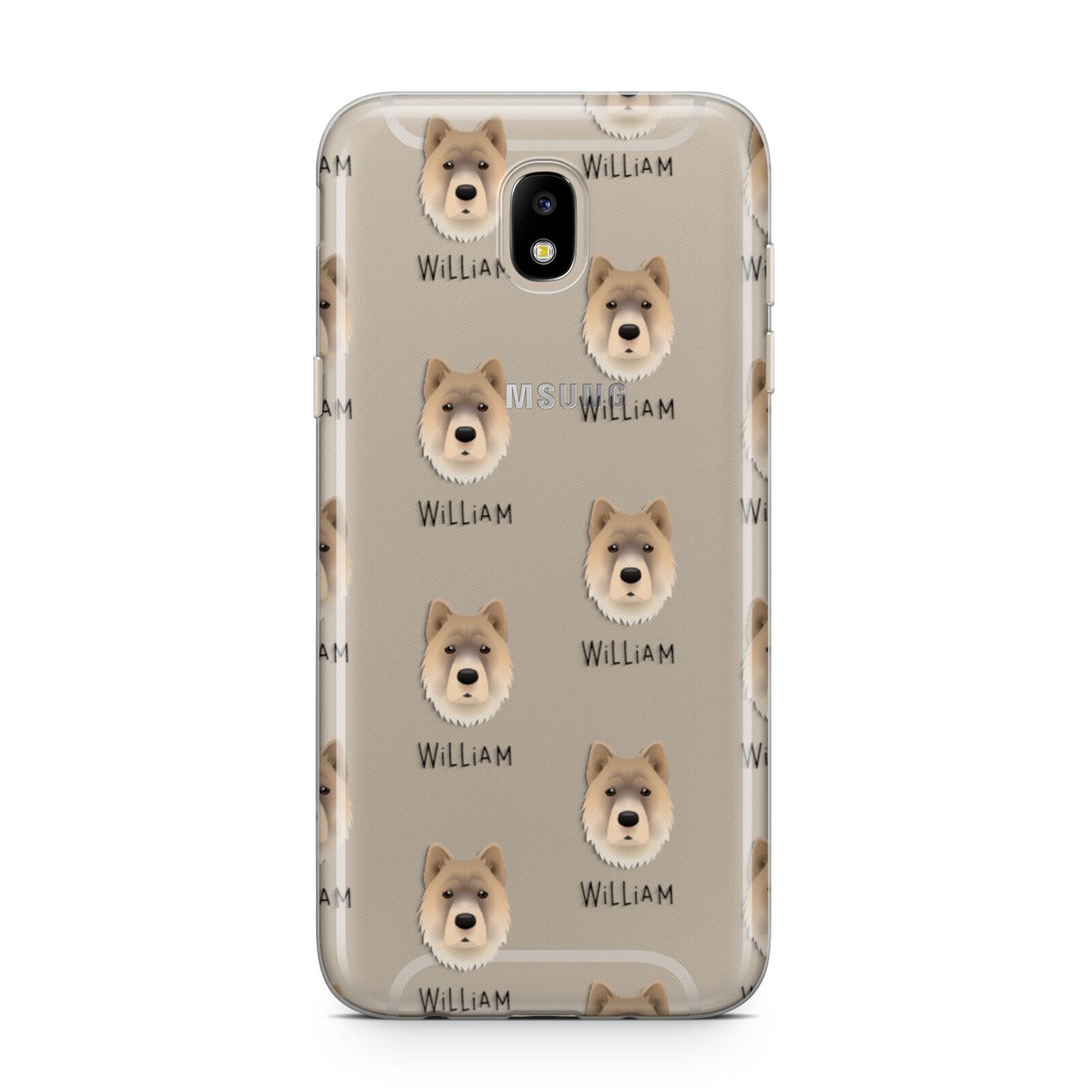 Chow Shepherd Icon with Name Samsung J5 2017 Case