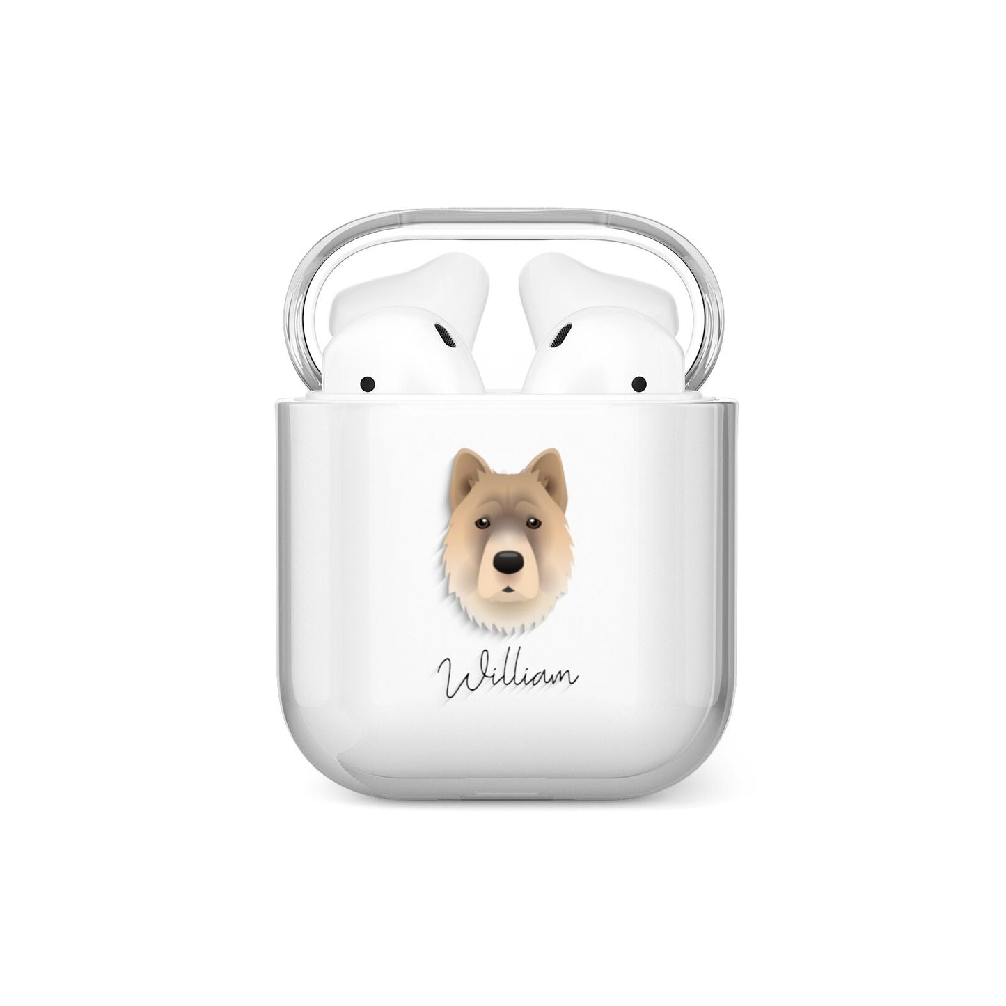 Chow Shepherd Personalised AirPods Case