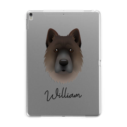 Chow Shepherd Personalised Apple iPad Silver Case