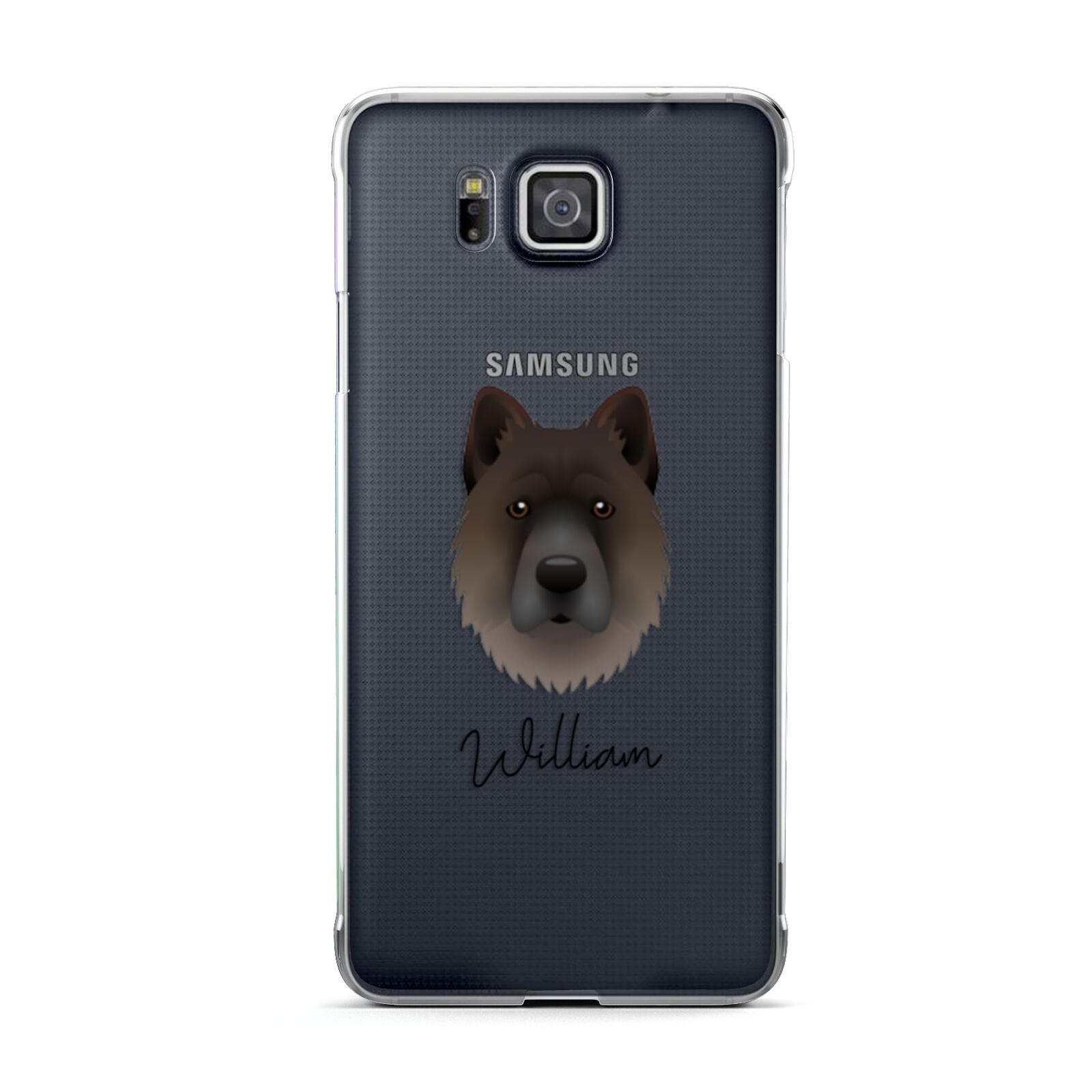 Chow Shepherd Personalised Samsung Galaxy Alpha Case