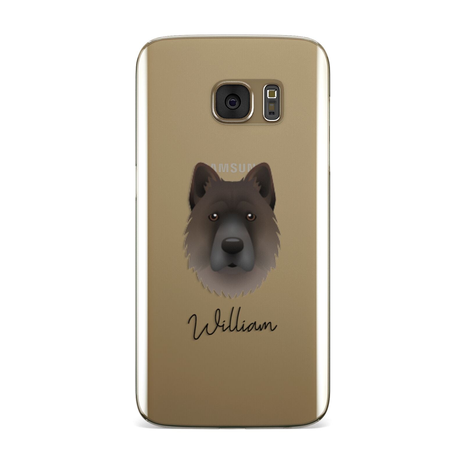 Chow Shepherd Personalised Samsung Galaxy Case