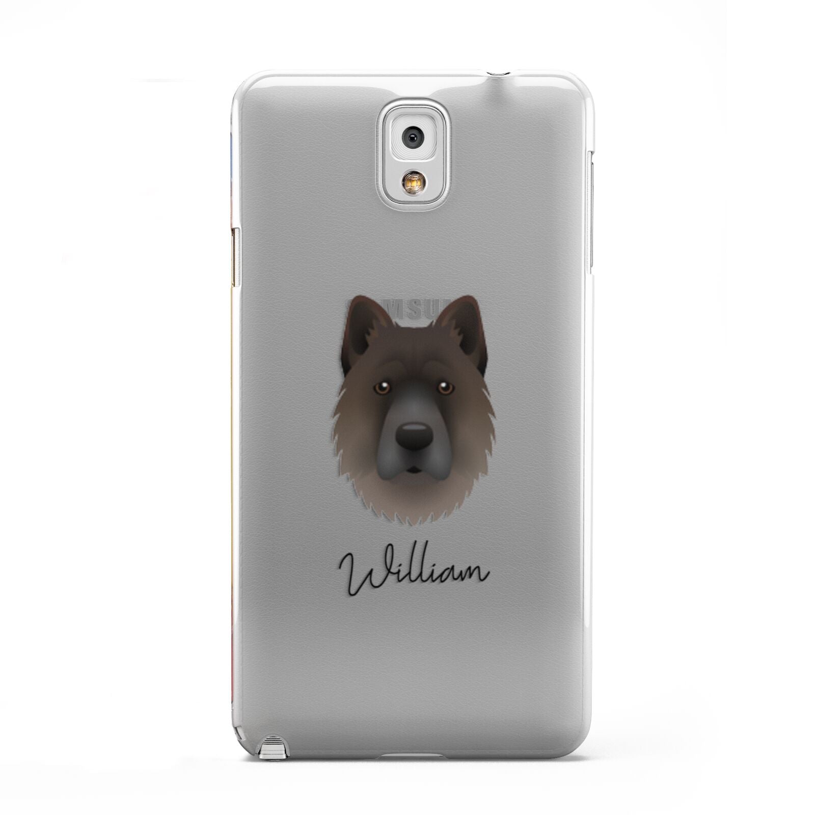 Chow Shepherd Personalised Samsung Galaxy Note 3 Case