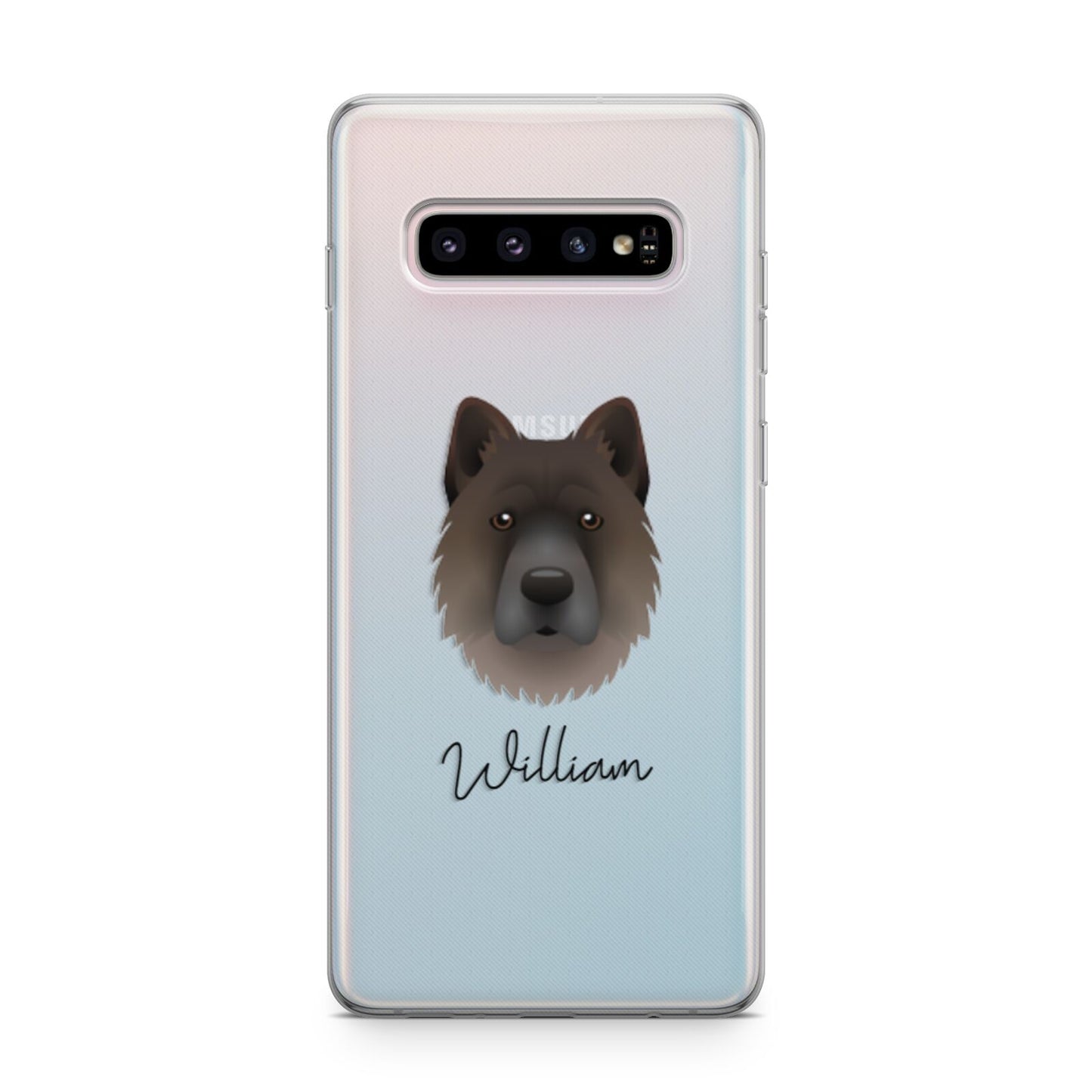 Chow Shepherd Personalised Samsung Galaxy S10 Plus Case