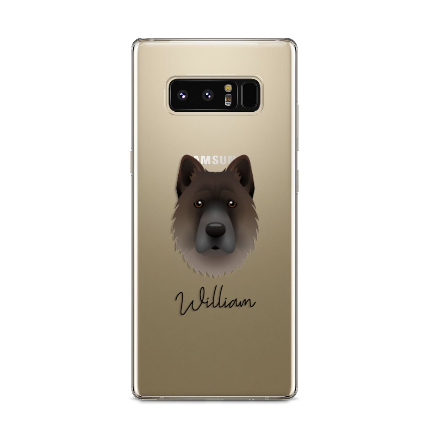 Chow Shepherd Personalised Samsung Galaxy S8 Case