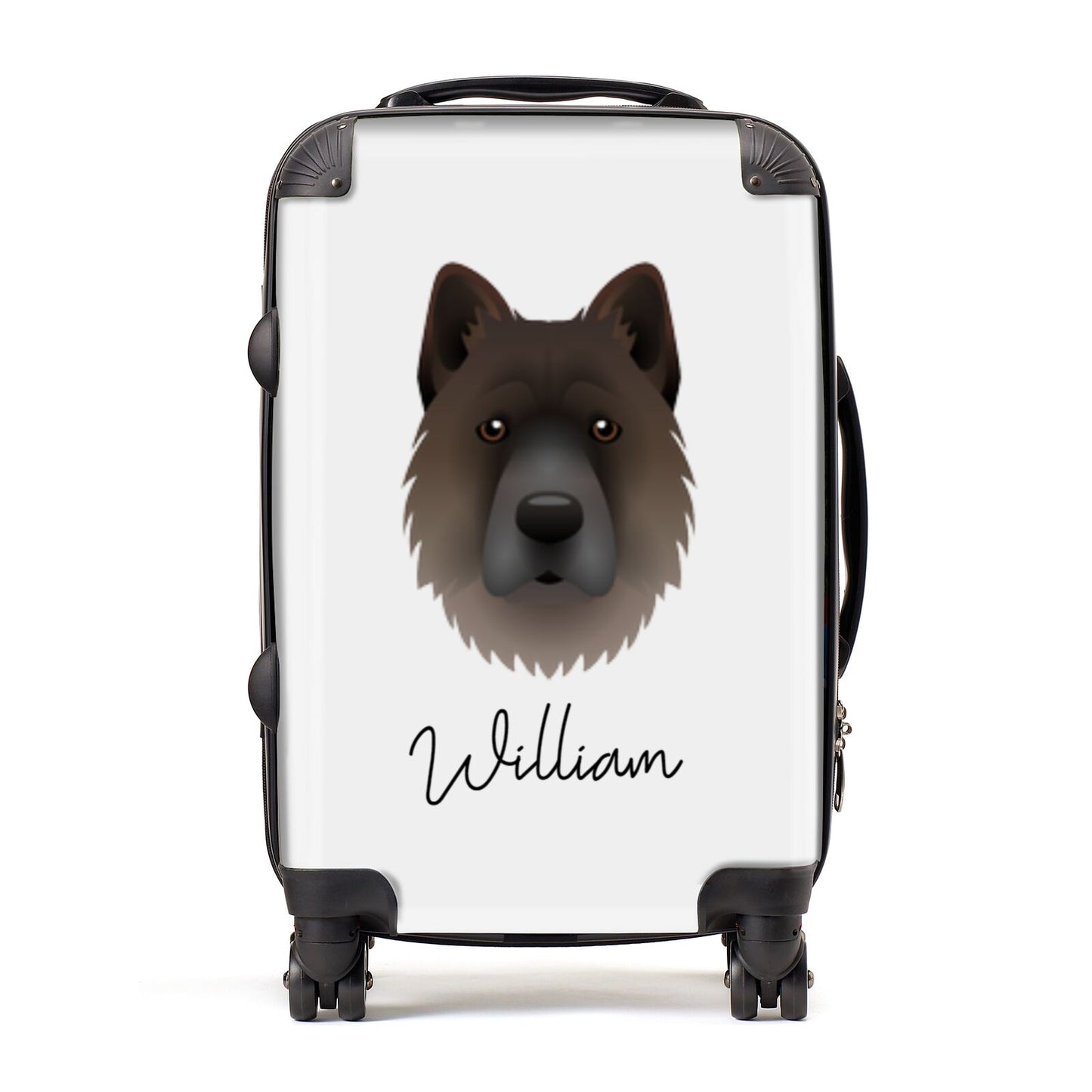 Chow Shepherd Personalised Suitcase