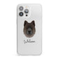 Chow Shepherd Personalised iPhone 13 Pro Max Clear Bumper Case