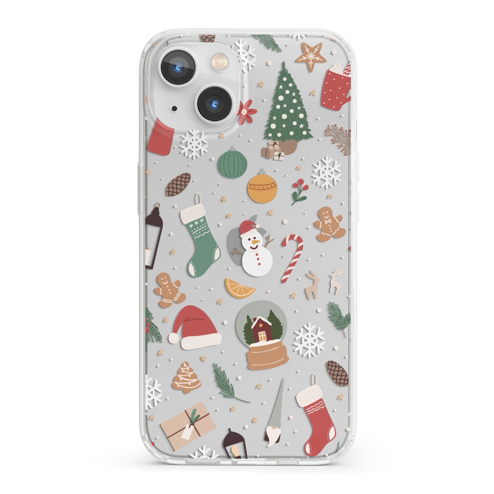 Christmas Assortments iPhone 13 Clear Bumper Case