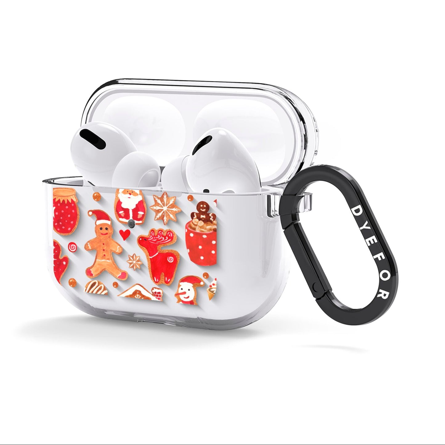 Christmas Baking AirPods Clear Case 3rd Gen Side Image