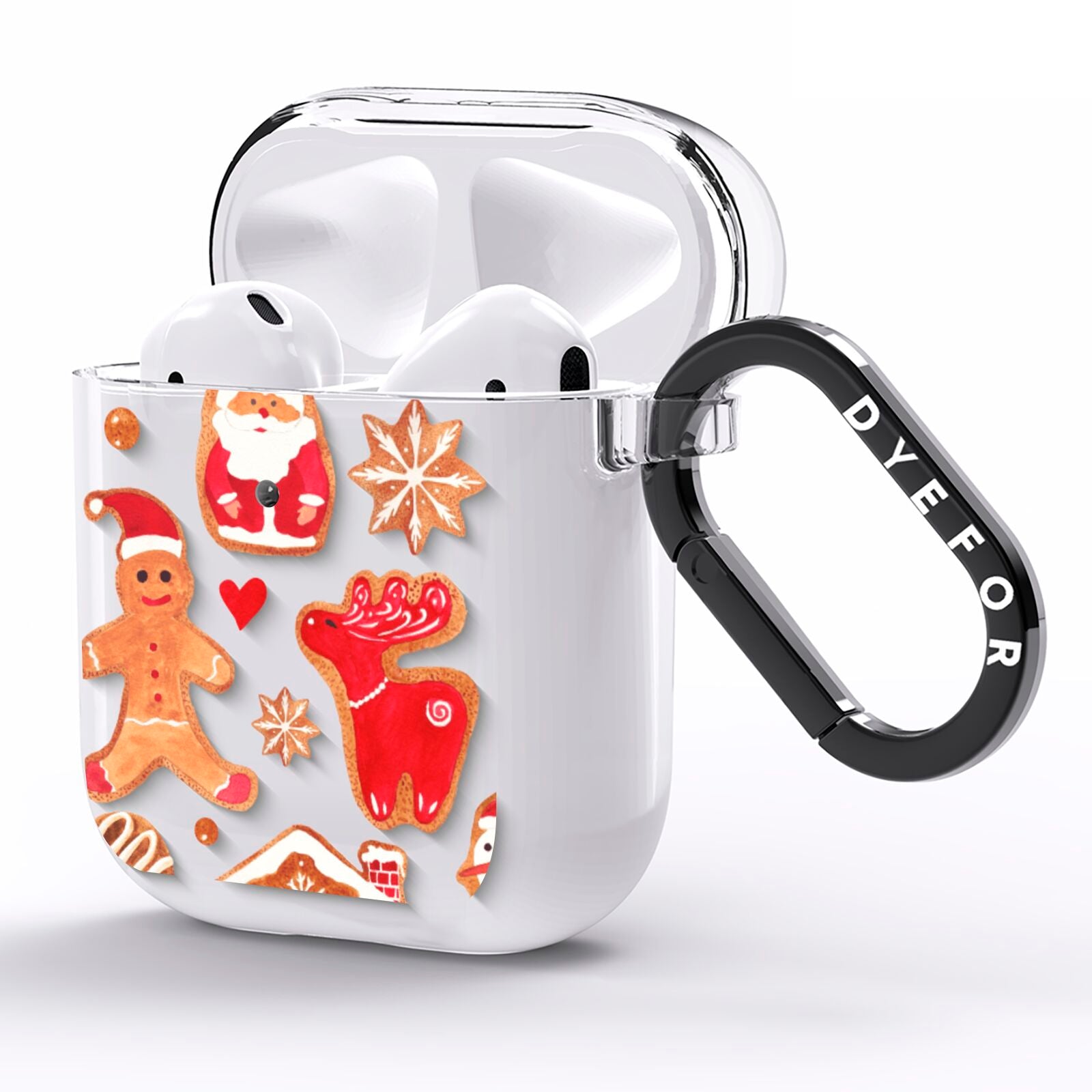 Christmas Baking AirPods Clear Case Side Image