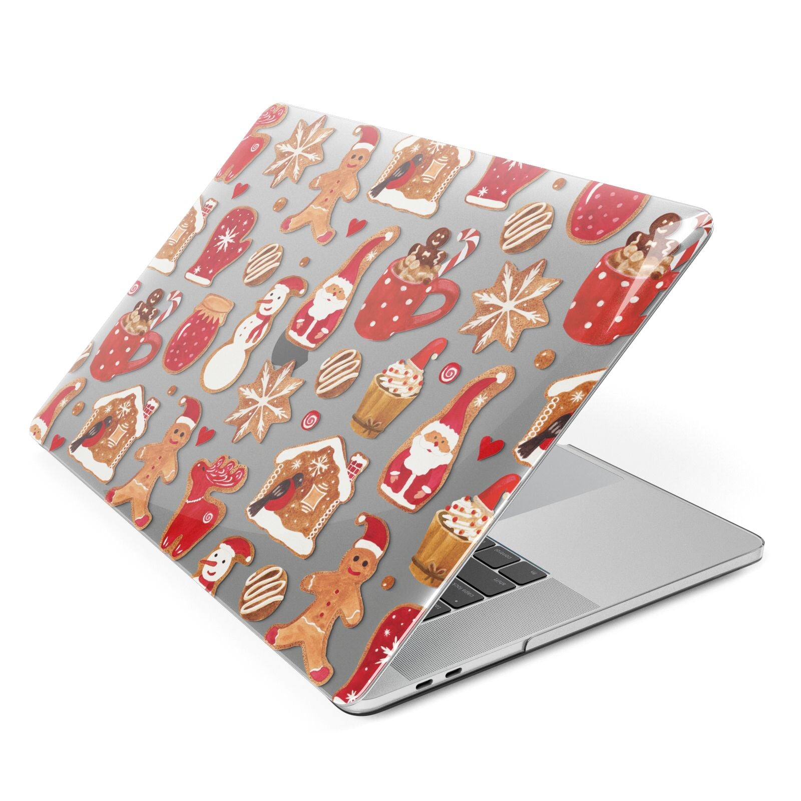 Christmas Baking Apple MacBook Case Side View