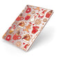 Christmas Baking Apple iPad Case on Rose Gold iPad Side View