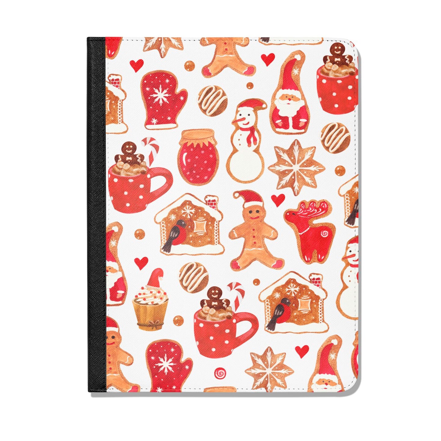 Christmas Baking Apple iPad Leather Folio Case
