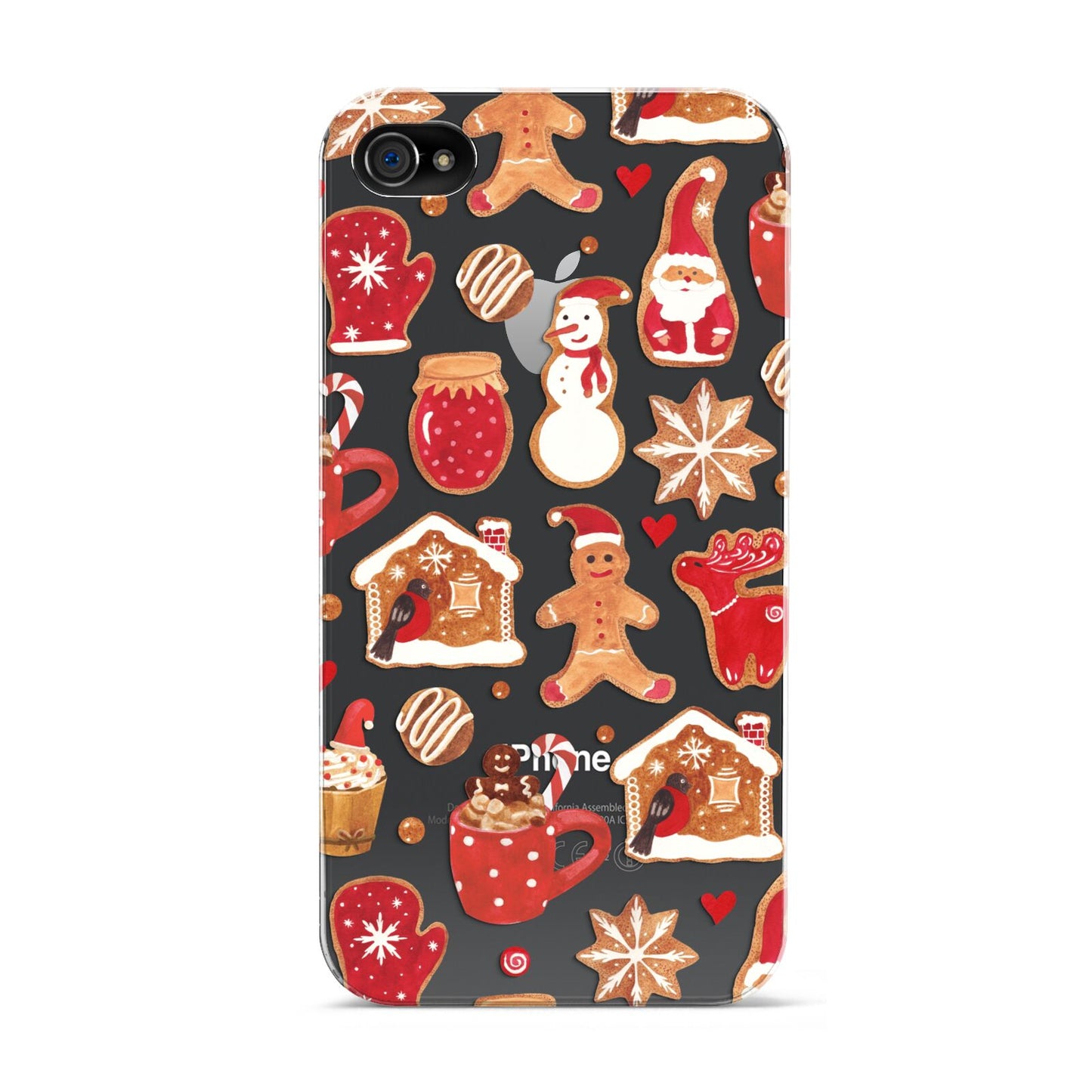 Christmas Baking Apple iPhone 4s Case