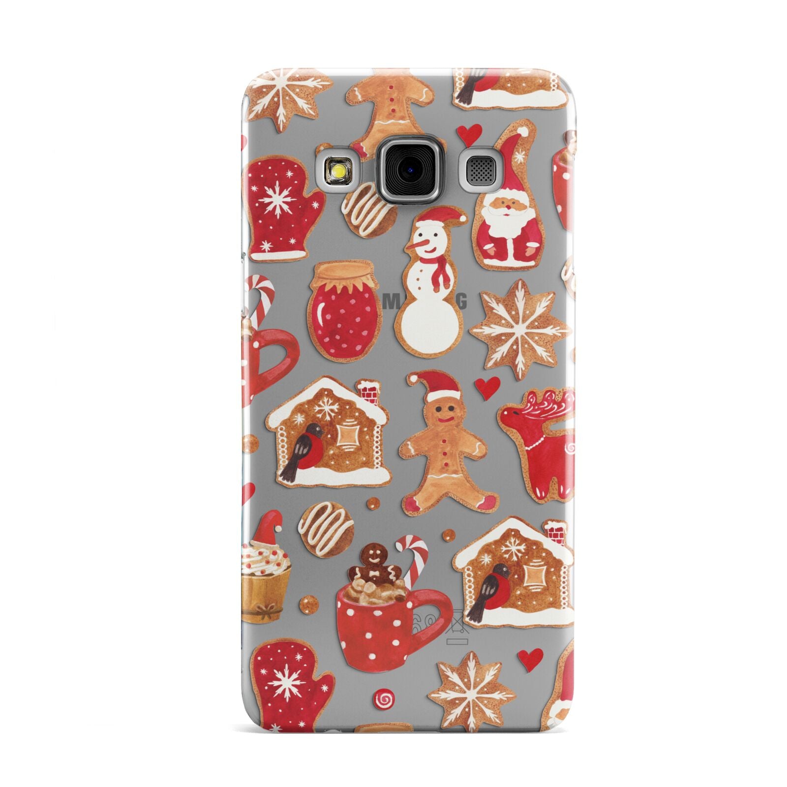 Christmas Baking Samsung Galaxy A3 Case