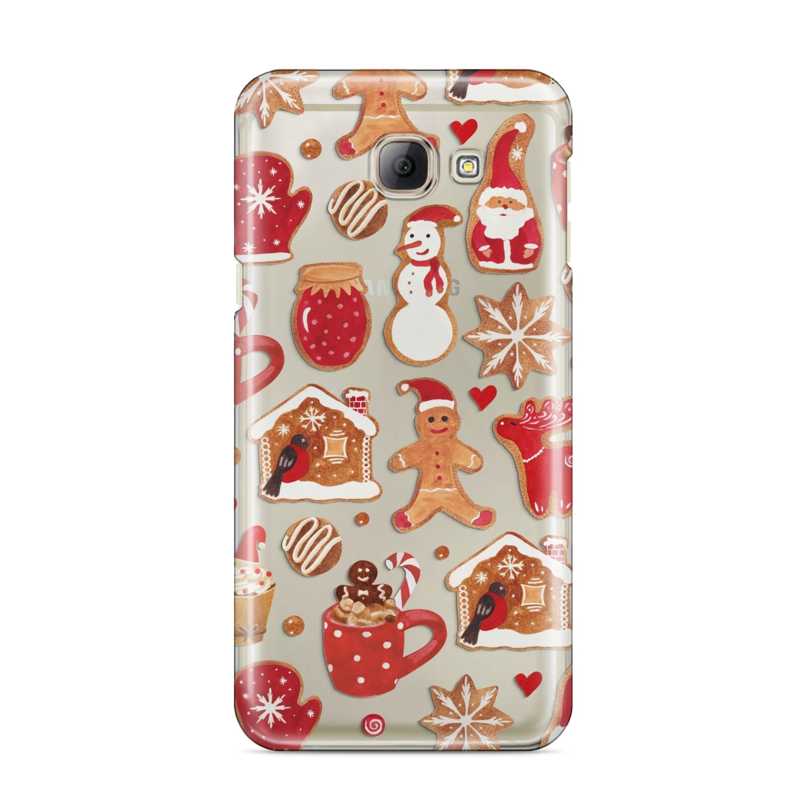 Christmas Baking Samsung Galaxy A8 2016 Case