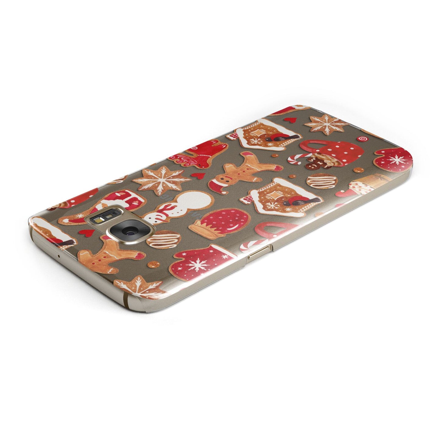Christmas Baking Samsung Galaxy Case Top Cutout