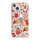 Christmas Baking iPhone 13 Clear Bumper Case
