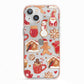 Christmas Baking iPhone 13 TPU Impact Case with Pink Edges