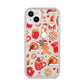 Christmas Baking iPhone 14 Plus Clear Tough Case Starlight