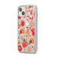 Christmas Baking iPhone 14 Plus Glitter Tough Case Starlight Angled Image