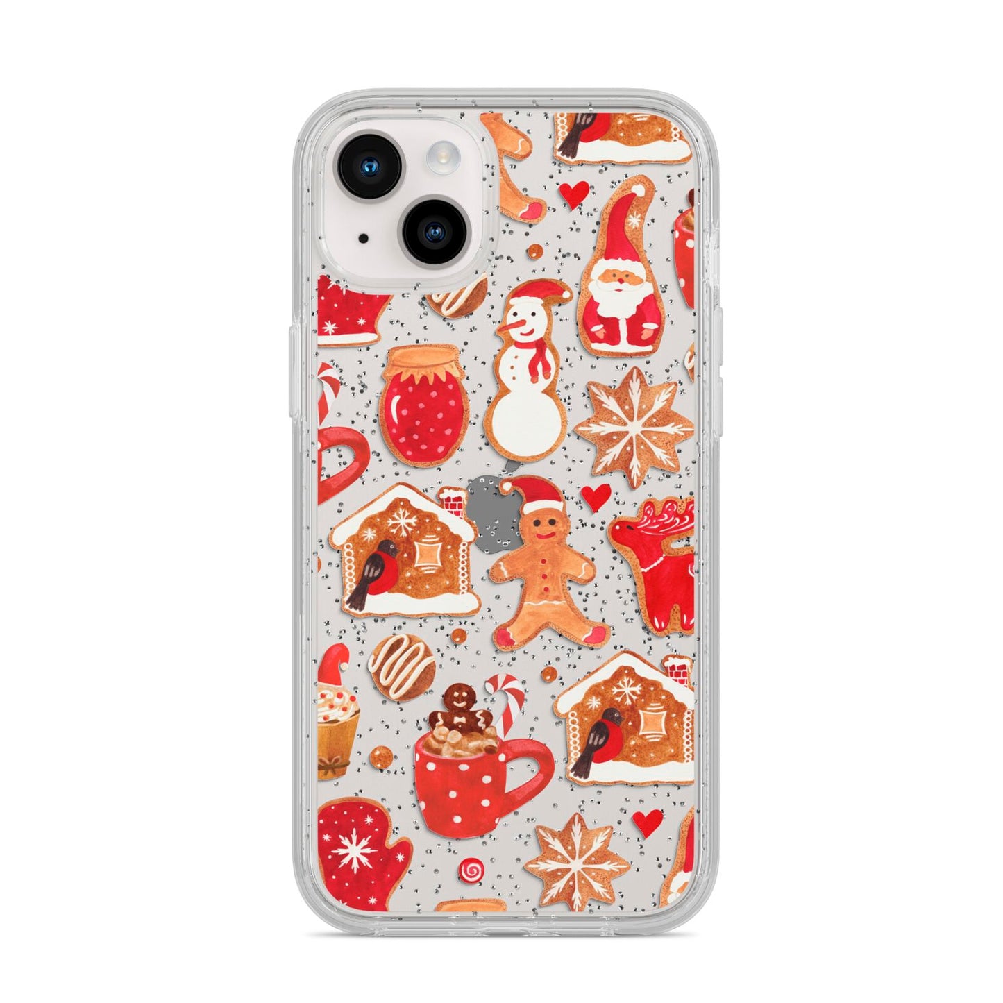 Christmas Baking iPhone 14 Plus Glitter Tough Case Starlight