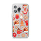 Christmas Baking iPhone 14 Pro Max Clear Tough Case Silver