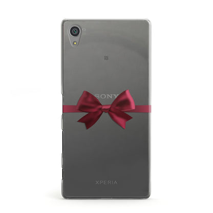 Christmas Bow Sony Xperia Case