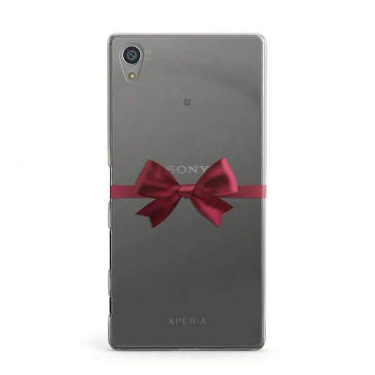 Christmas Bow Sony Xperia Case
