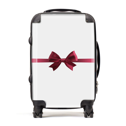 Christmas Bow Suitcase