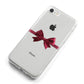 Christmas Bow iPhone 8 Bumper Case on Silver iPhone Alternative Image