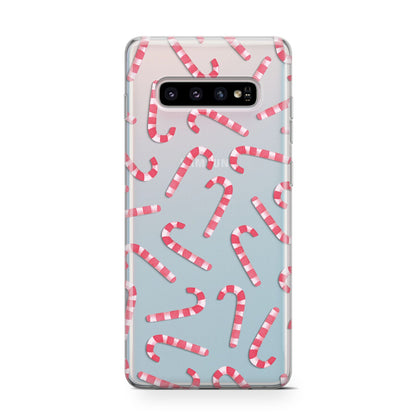Christmas Candy Cane Samsung Galaxy S10 Case